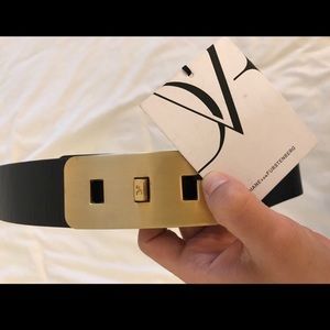 DVF waist/hip (depending on size) leather belt